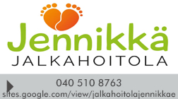 Jalkahoitola Jennikkä logo